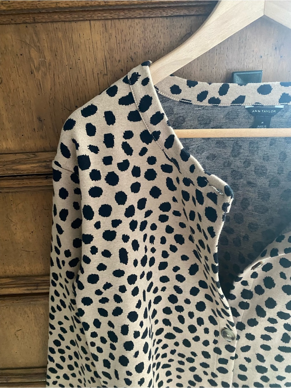 Ann Taylor button up sweater/ top - Picture 6 of 10